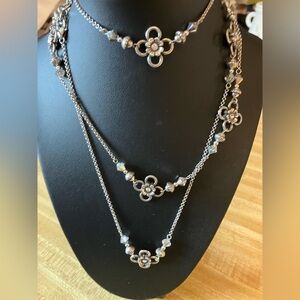 🌸Brighton Floral Crystal Necklace